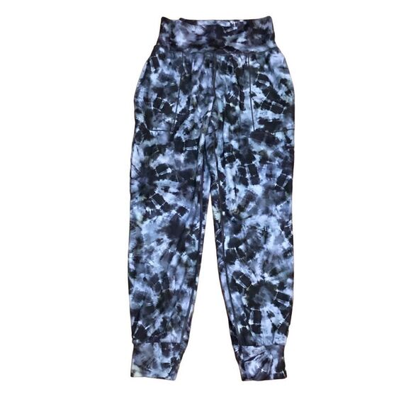 Athleta Salutation Printed Jogger Pant Calypso Navy small - Picture 6 of 15